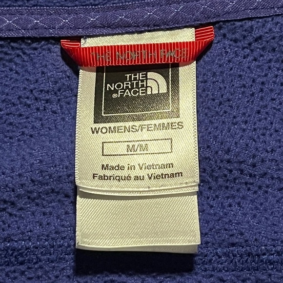 The North Face Fleece Purple Jacket Sz Med - Picture 8 of 8